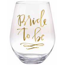 Stemless Wine - Bride to Be