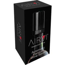 AirVi Vacuum Wine Saver Single Pack - Black