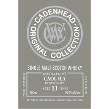 WM Cadenhead Caol Ila 10 Year Barrel Select Single Malt Scotch