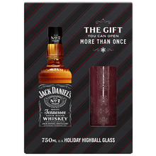 Jack Daniels Black with Highball Glass Gift
