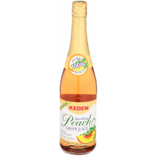 Kedem Sparkling Peach Grape Juice