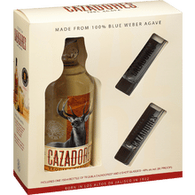 Cazadores Reposado Tequila w/ 2 Shot Glasses