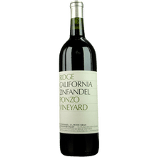 Ridge Zinfandel Ponzo Vineyards, 2015