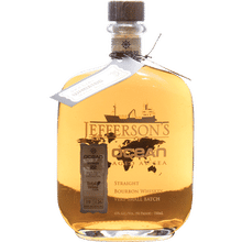 Details about   750 mL Jefferson's Ocean Kentucky Straight Bourbon Whiskey Bottle EMPTY 