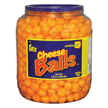 Utz Cheese Balls Tub
