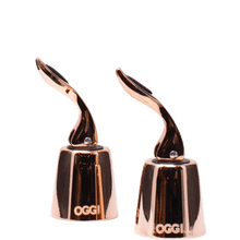 Bottle Stoppers S/2 Vaccum Copper