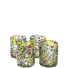 Bambeco Confetti Tumbler Glass 4pk