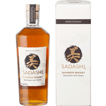 Sadashi Mizunara Oak Cask Finish Japanese Whisky