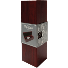 1 Bottle Dark Wood Gift Box