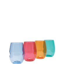 GoVino Wine - 4pk Colored