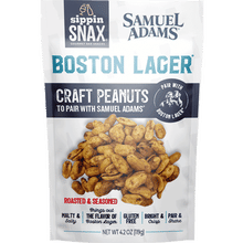 Sippin Snax Sam Adams Boston Lager Craft Peanuts