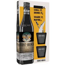 Fernet Branca with 2 Shot Glasses Gift