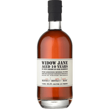 Widow Jane Straight Bourbon Whiskey 10 Yr