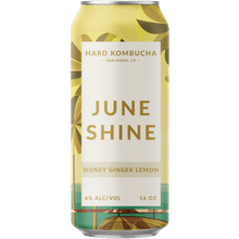 JuneShine Honey Ginger Lemon Hard Kombucha
