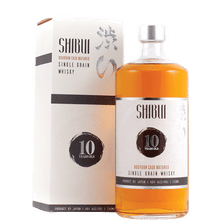 Shibui Single Grain 10 Year Bourbon Barrel Japanese Whisky