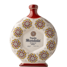 Mandala Anejo Tequila Ceramic Bottle