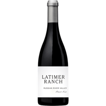 Latimer Ranch Pinot Noir Russian River Valley, 2018