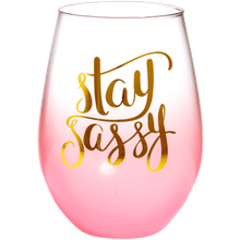 Stemless Wine - Stay Sassy