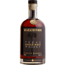 Balcones Single Malt Whiskey Wine Finish Cask Strength Barrel Select