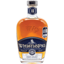 WhistlePig 15 Yr Rye Cask Strength Barrel Select