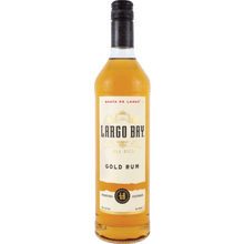 Largo Bay Gold Rum Plastic