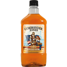 Commander Jones Spiced Rum Plastic