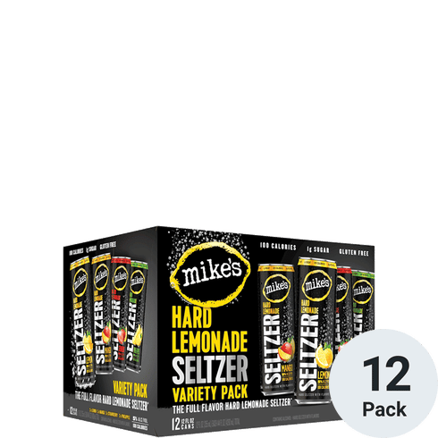 Mike's Hard Lemonade Seltzer Variety 12pk-12oz Cans Mike's Hard Lemonade Seltzer Variety 12pk-12oz Cans