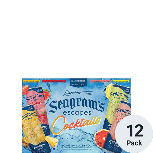 Seagram's escapes calories can