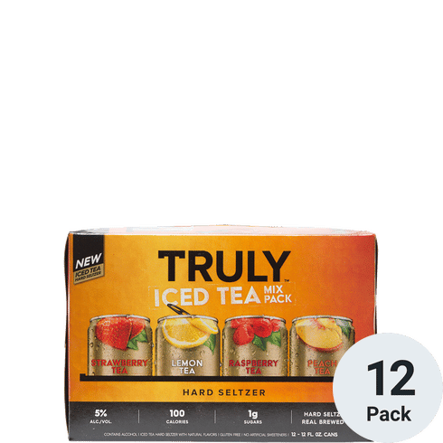 Truly Tea Hard Seltzer Variety Total Wine More Truly Tea Hard Seltzer Variety Total Wine More