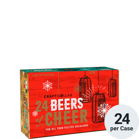 Brewers Collective 24 Beers of Cheer 24-12oz Cans