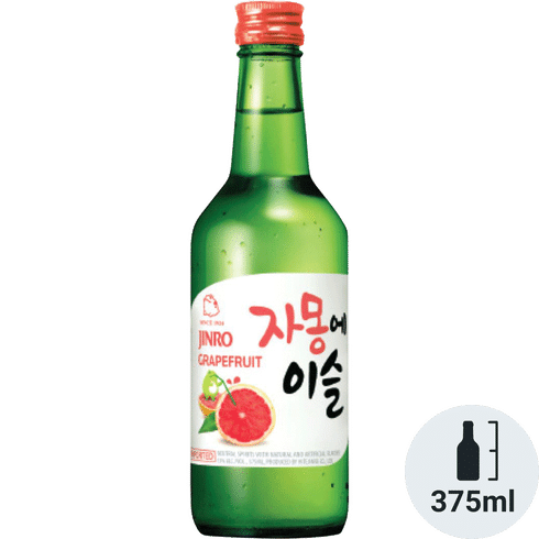 Jinro Grapefruit Soju 375ml