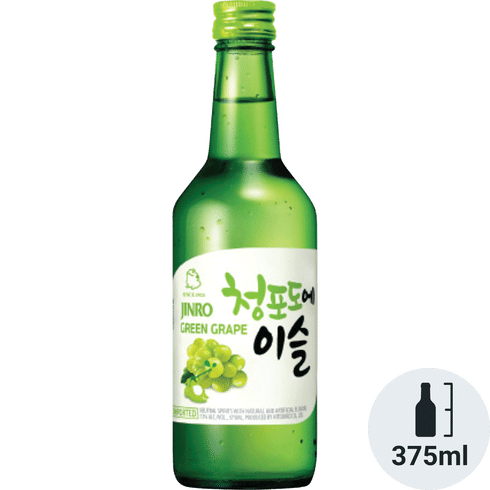 Jinro Green Grape Soju 375ml