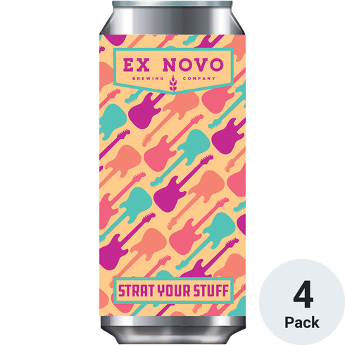 Ex Novo Strat Your Stuff 4pk-16oz Cans