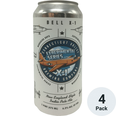 Connecticut Valley Experimental Bell X-1 IPA 4pk-16oz Cans