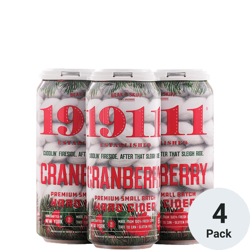1911 Cranberry 4pk-16oz Cans