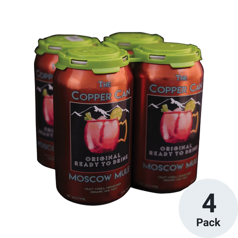 The Copper Can Moscow Mule 4pk-355ml