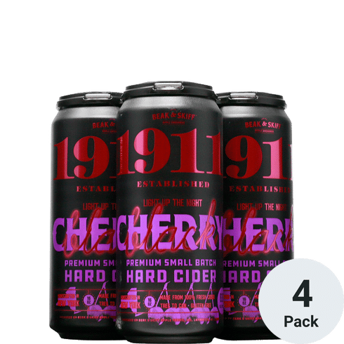 1911 Black Cherry Hard Cider 4pk-16oz Cans