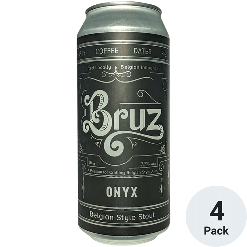 Bruz Onyx Stout 4pk-16oz Cans