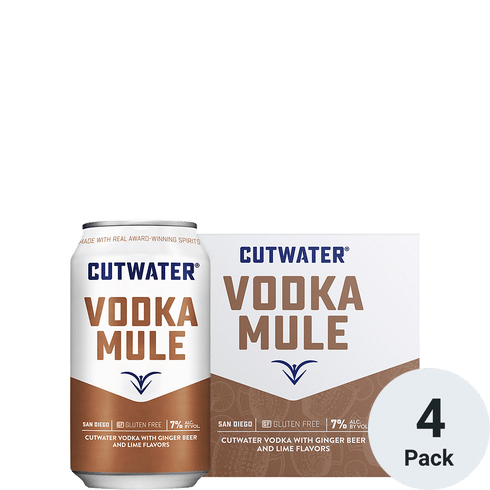 Cutwater Vodka Mule 4pk-12oz Cans