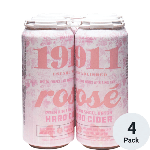 1911 Rose Hard Cider 4pk-16oz Cans