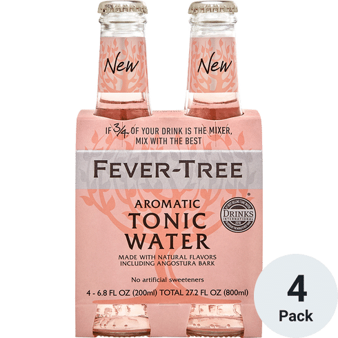 Fever Tree Aromatic Tonic Water 4pk -7oz Btl