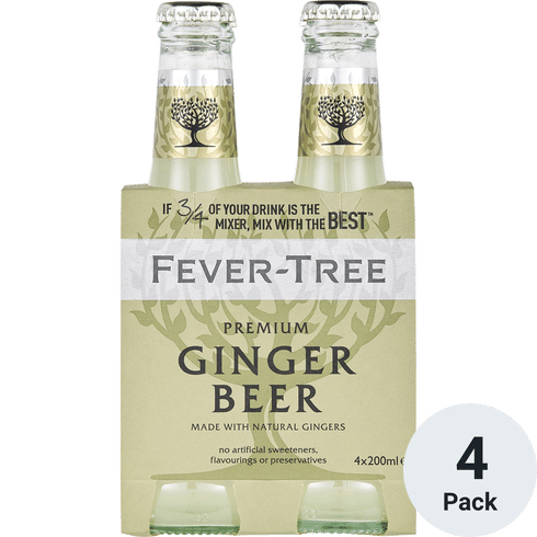 Fever Tree Ginger Beer 4pk -7oz Btl