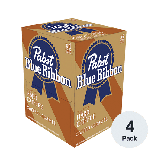 Pabst Hard Coffee Salted Caramel 4-11.2oz Cans