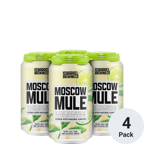 10 Barrel Moscow Mule 4pk-12oz Cans