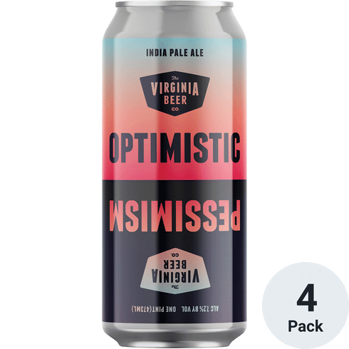Virginia Beer Optimistic Pessimism 4pk-16oz Cans