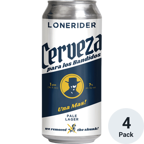 Lonerider Cerveza Para Los Bandidos Mexican Lager | Total Wine & More
