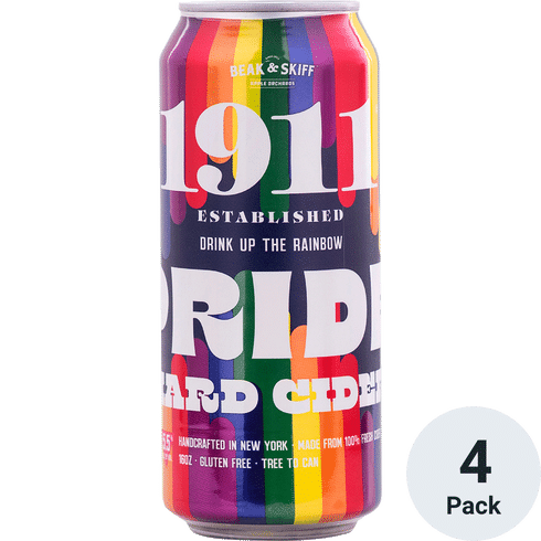 1911 Pride Hard Cider 4pk-16oz Cans