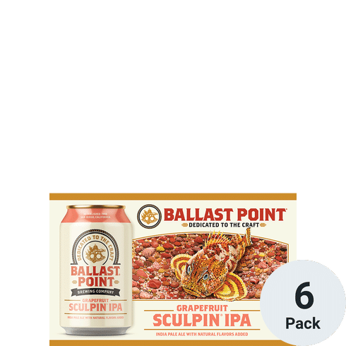 Ballast Point Grapefruit Sculpin IPA 6pk-12oz Cans