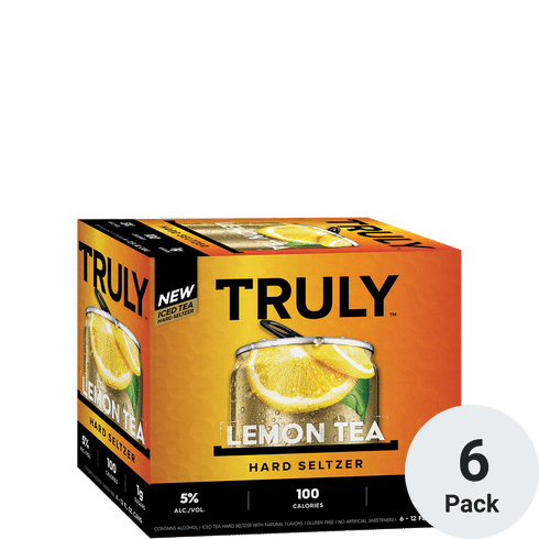 TRULY Lemon Tea 6pk-12oz Cans