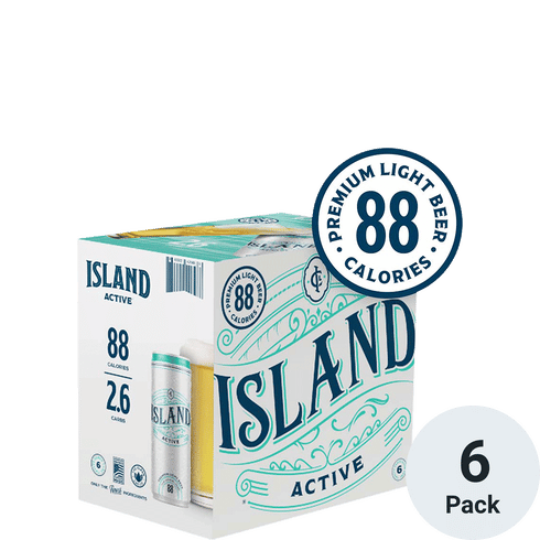 Island Coastal Active 6pk-12oz Cans